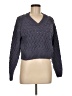 Kendall & Kylie 100% Polyester Solid Gray Pullover Sweater Size M - photo 1