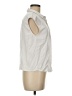Forever 21 Ivory Sleeveless Button-Down Shirt Size M - photo 4