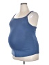 Kindred Bravely Solid Blue Tank Top Size XXL - photo 1