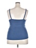 Kindred Bravely Solid Blue Tank Top Size XXL - photo 2