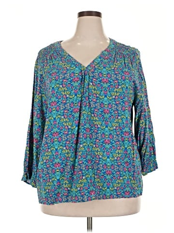 Jones New York 3/4 Sleeve Blouse (view 1)