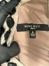 Nine West Metallic Silver Cocktail Dress Size 8 - photo 7