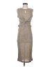 Unbranded Gray Tan Casual Dress Size S - photo 1