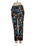 Merona Floral Blue Casual Pants Size 4 - photo 1