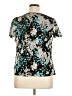 Apt. 9 100% Nylon Teal Short Sleeve Blouse Size 0X - photo 2