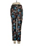 Merona Floral Blue Casual Pants Size 4 - photo 2