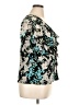 Apt. 9 100% Nylon Teal Short Sleeve Blouse Size 0X - photo 4