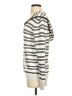 Lou & Grey Stripes Silver Pullover Sweater Size XS - photo 5