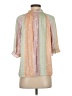 Current Air 100% Polyester Gold 3/4 Sleeve Blouse Size S - photo 2