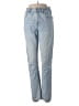 American Eagle Outfitters 100% Cotton Hearts Blue Jeans Size 2 Reg - photo 1