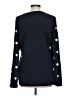 Tommy Hilfiger 100% Cotton Polka Dots Black Pullover Sweater Size L - photo 2