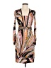Emilio Pucci Print Brown Pink Cocktail Dress Size 4 - photo 1