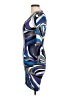 Emilio Pucci Graphic Blue Cocktail Dress Size 4 - photo 5