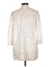 Dana Kay 100% Polyester Ivory Kimono Size 10 - photo 2