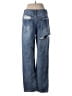 TOBI 100% Cotton Hearts Blue Jeans Size 28 waist - photo 2
