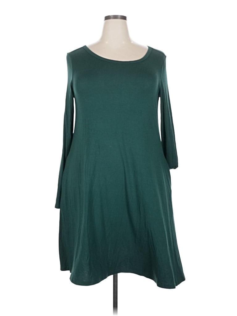 Pre-owned Viishow Casual Dress In Green