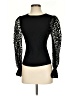 Sugarlips Black Long Sleeve Top Size S - photo 1
