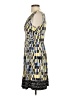 Max and Cleo Print Blue Cocktail Dress Size 2 - photo 5