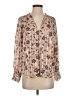Zara Tan Long Sleeve Blouse Size XS - photo 1
