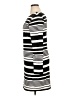 Jennifer Lopez Stripes Black Casual Dress Size XL - photo 5