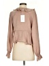 Donna Mizani Tan Long Sleeve Blouse Size S - photo 2