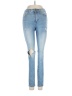 Universal Thread Hearts Blue Jeans Size 27 waist - photo 1
