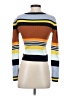 Unbranded Color Block Yellow Turtleneck Sweater Size S (estimated) - photo 2