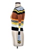 Unbranded Color Block Yellow Turtleneck Sweater Size S (estimated) - photo 5