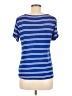 Splendid Stripes Blue Short Sleeve Top Size M - photo 2