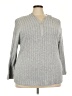 Shein Curve Gray Cardigan Size 2X - photo 1