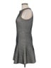 Zara Chevron-herringbone Gray Cocktail Dress Size S - photo 5
