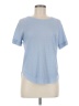 Maronie Blue Short Sleeve Top Size S - photo 1