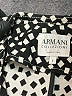 Armani Collezioni Polka Dots Ivory Coat Size 6 - photo 6
