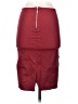 Guess Solid Burgundy Formal Skirt Size S - photo 2