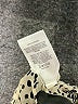 Express Outlet 100% Polyester Animal Print Ivory Short Sleeve Blouse Size M - photo 8