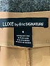 LUXE Solid Brown Dress Pants Size 4 - photo 7