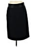 Ann Taylor 100% Wool Solid Black Wool Skirt Size 4 - photo 1