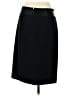 Ann Taylor 100% Wool Solid Black Wool Skirt Size 4 - photo 2