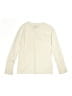 Crewcuts 100% Cotton Ivory Long Sleeve T-Shirt Size 12 - photo 1