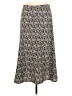 Halogen 100% Polyester Animal Print Gray Black Casual Skirt Size M (petite) - photo 1