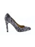Stella McCartney Animal Print Marled Snake Print Gray Heels Size EU 40 1/2 - photo 1