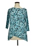 JM Collection Teal 3/4 Sleeve Blouse Size XL (petite) - photo 1
