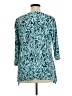 JM Collection Teal 3/4 Sleeve Blouse Size XL (petite) - photo 2