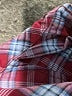 Tea Plaid Burgundy Long Sleeve Button-Down Shirt Size 7 - photo 4