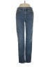 Bebe Chevron-herringbone Blue Jeans Size 27 waist - photo 1