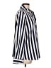 Shein Stripes Ivory Long Sleeve Blouse Size L - photo 4