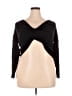 Olivaceous Black Long Sleeve Top Size S - photo 1