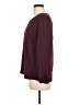 Petite Assembly 100% Polyester Burgundy Long Sleeve Blouse Size M (petite) - photo 5