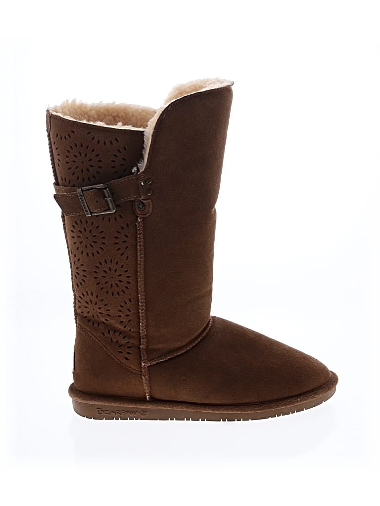Pre-owned Bearpaw Boots In Brown