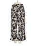 Robert Louis Print Black Casual Pants Size S - photo 1